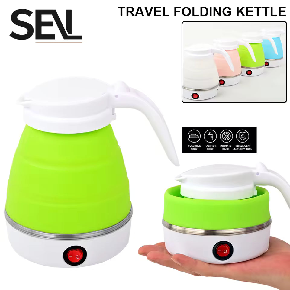 Mini foldable electric kettle