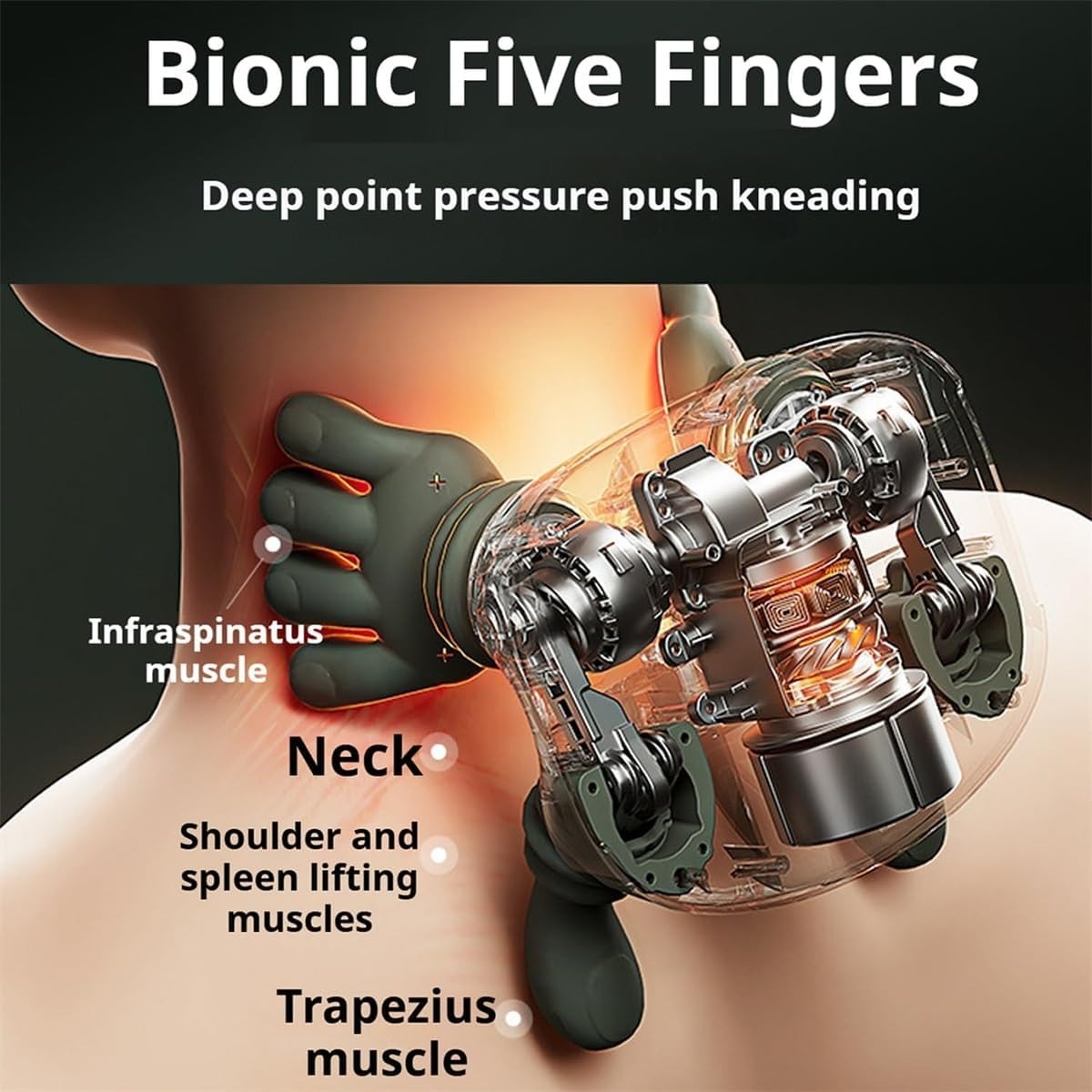 Smart Finger Pressure Neck Massager