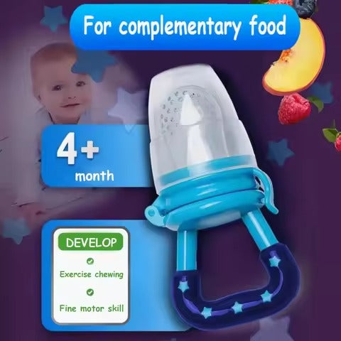 Silicone Pacifier and Feeding Spoon Set